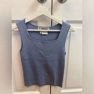 Carlisle silk/spandex top